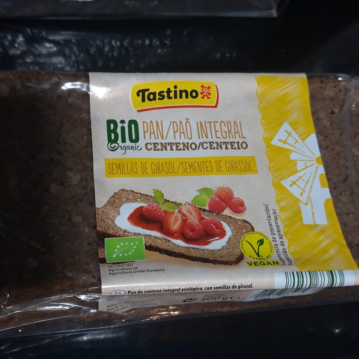 photo of Tastino Pan integral de centeno shared by @catproblems on  08 Jan 2021 - review
