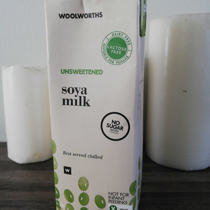 photo of Woolworths Food Unsweetened Soya Milk  shared by @stcmtb9 on  13 Jul 2021 - review