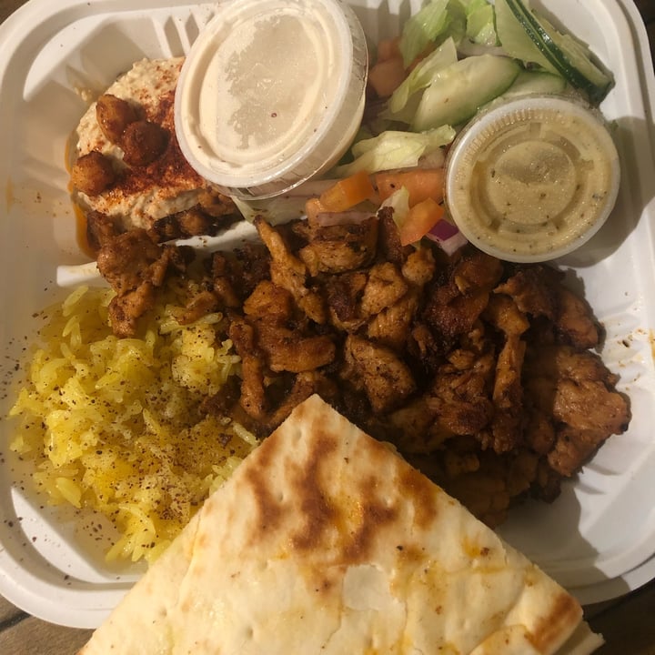GREENS N GRILLS Union City, United States Soy Vegan Platter Review