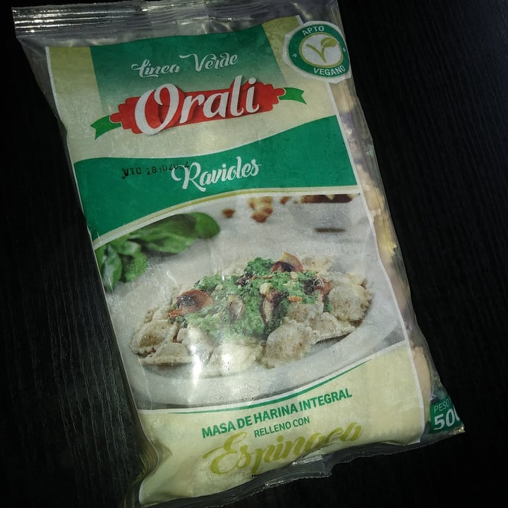 photo of Orali Ravioles de Espinaca shared by @taisveg on  26 Oct 2020 - review