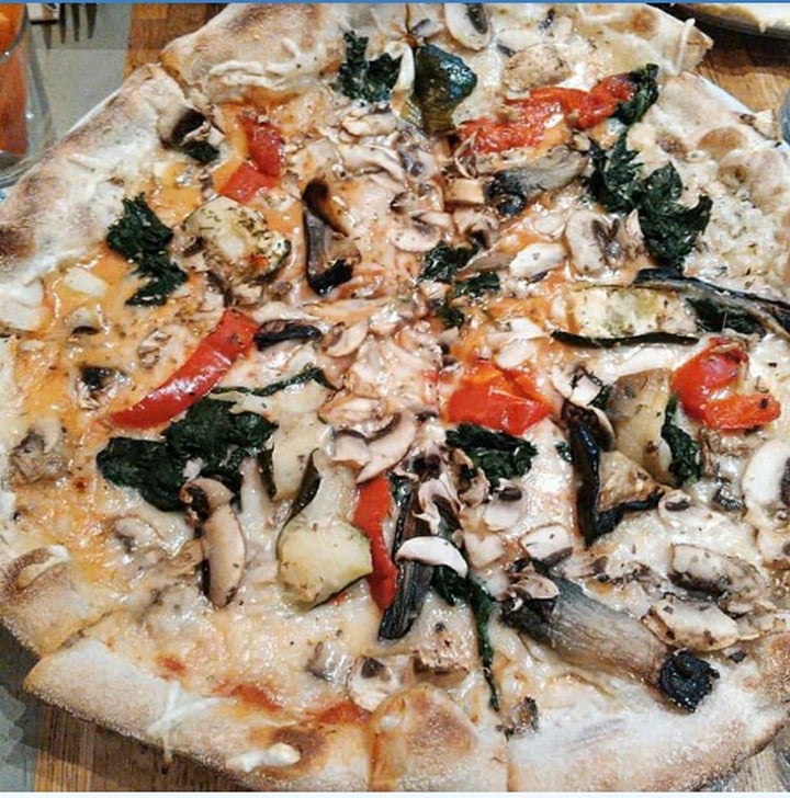 photo of Pizza Paco S L Pizza vegetal (vegana) shared by @panchistico on  05 Mar 2020 - review