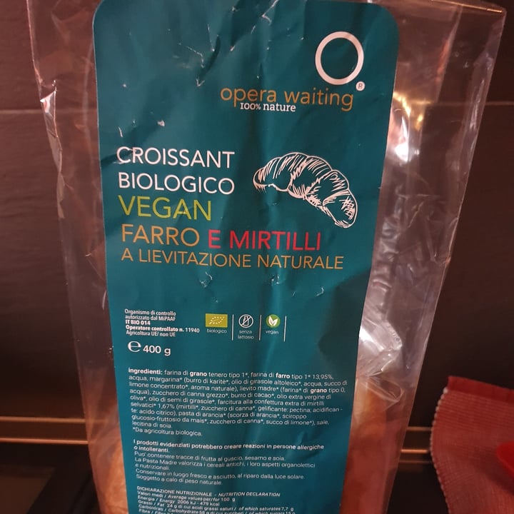 photo of Opera waiting Saccottino biologico vegan farro e cioccolato shared by @paola78 on  25 Nov 2021 - review