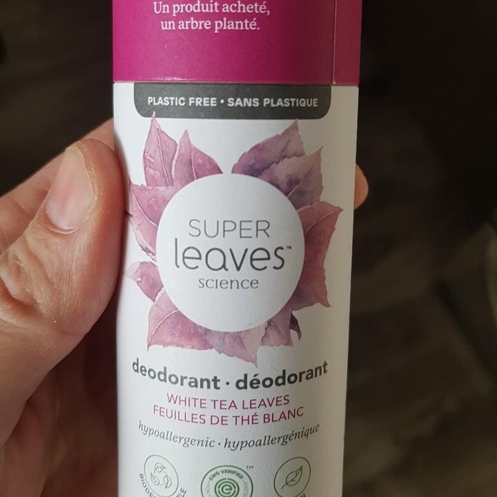 photo of ATTITUDE Attitude super leaves Déodorant feuilles de thé blanc shared by @tommyvm on  05 Sep 2022 - review