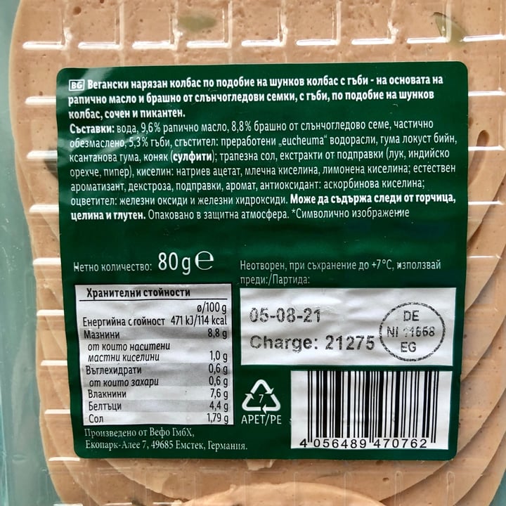 review photo of Vemondo Vegan slices ham shared by @bobbyeats on 17 Aug 2021 - review