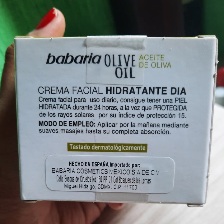 photo of Babaria Bio  Crema facial shared by @nellyme on  02 Jan 2022 - review