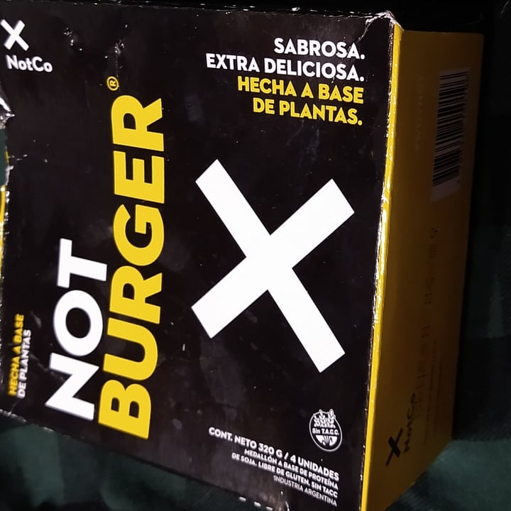 review photo of NotCo Not Burger shared by @vaderveg on 10 Dec 2020 - review