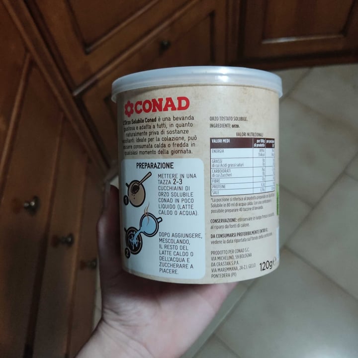 review photo of Verso Natura Conad Veg Orzo solubile shared by @chiafili on 19 Jun 2022 - review