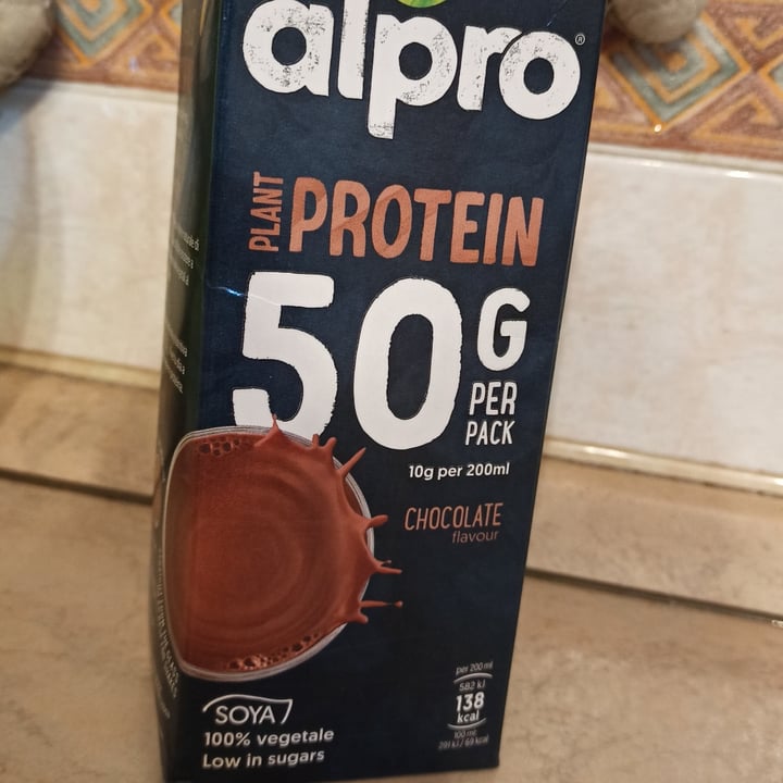 review photo of Alpro Plant Protein 50g Chocolate shared by @matildeagatha on 08 May 2022 - review