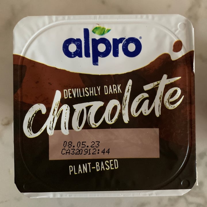 review photo of Alpro Devilishly Dark Chocolate Plant-based Dessert shared by @ewii on 23 Oct 2022 - review