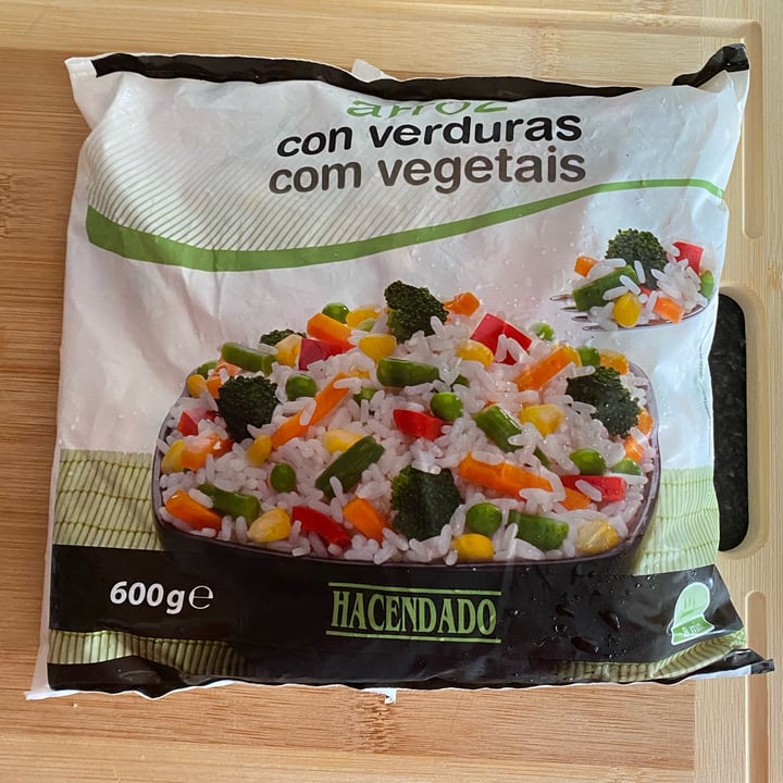 photo of Hacendado Arroz con verduras shared by @veganagram on  28 Apr 2022 - review