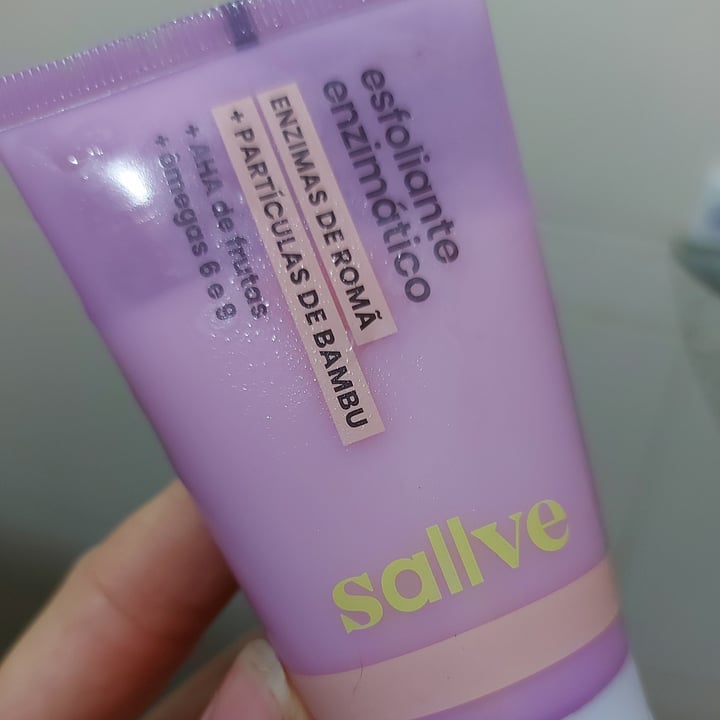 photo of Sallve Esfoliante Enzimático shared by @yarabastos on  01 May 2022 - review