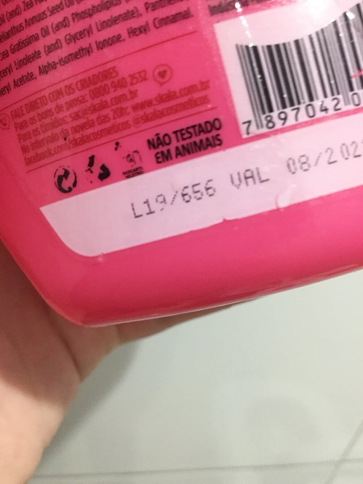review photo of Skala Creme de Hidratação shared by @sljuie on 31 Mar 2020 - review