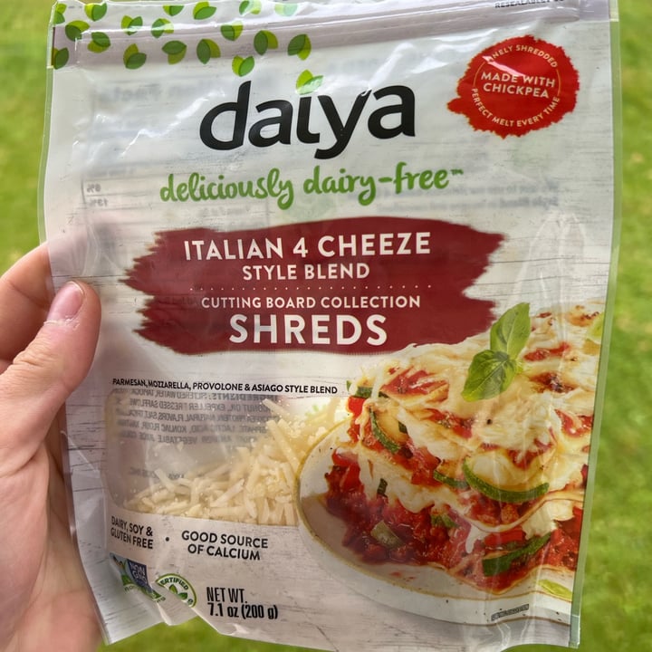 photo of Daiya Italian 4 Cheeze shared by @vlhrubcd522p on  23 Sep 2022 - review