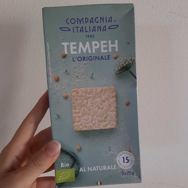photo of Compagnia Italiana Tempeh shared by @irenebertiveg96 on  19 Oct 2022 - review