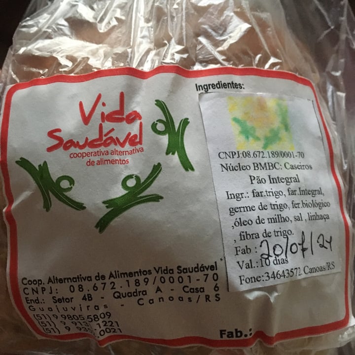 review photo of Vida Saudável Pão Integral shared by @gabicla on 23 Jul 2021 - review
