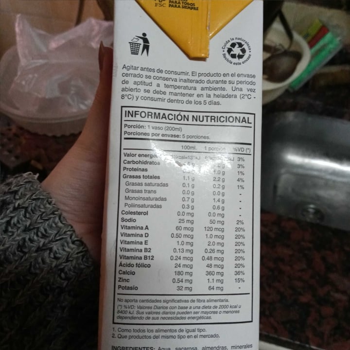 review photo of Vrink Vrink Vainilla de Almendra shared by @marianasm on 08 Aug 2020 - review