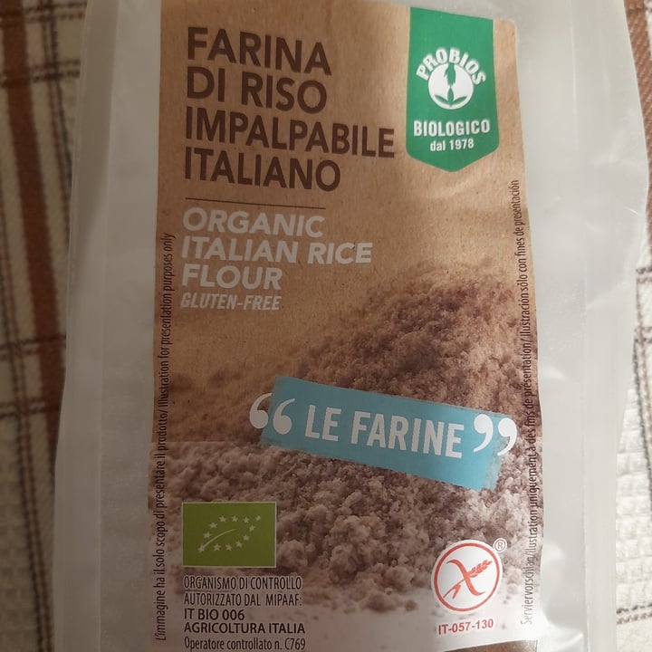 photo of Probios farina di riso shared by @cla200977 on  25 Apr 2022 - review