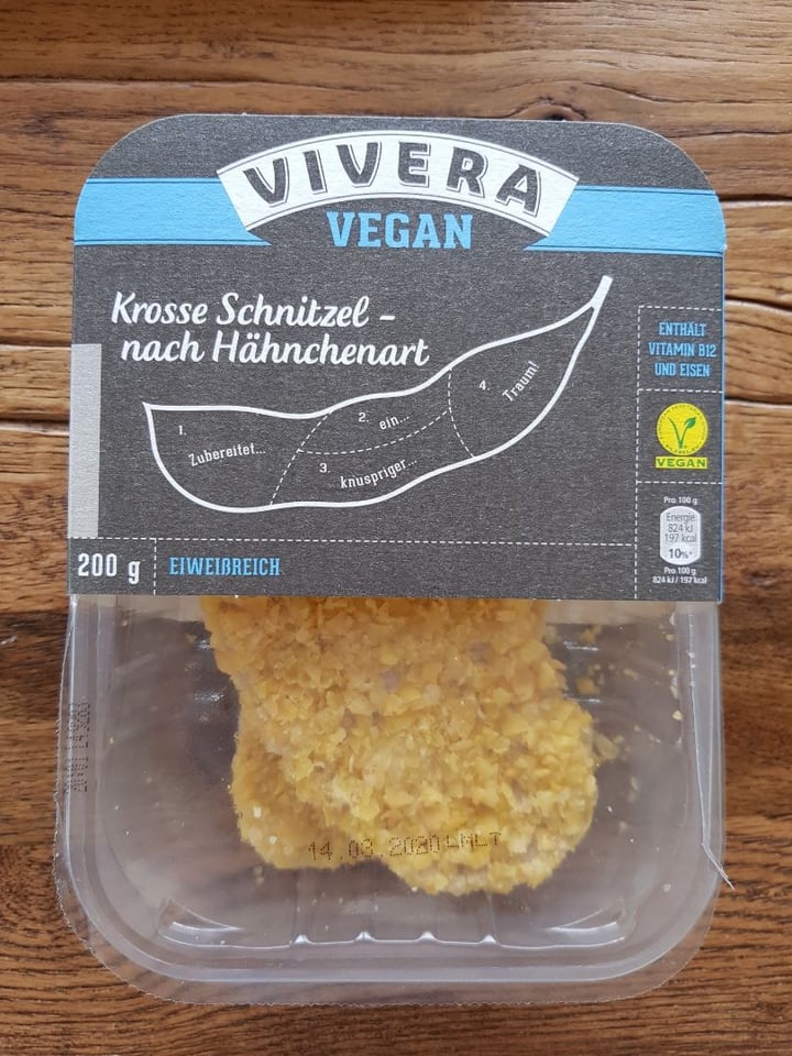 photo of Vivera Krosse schnitzel shared by @stefie on  25 Feb 2020 - review