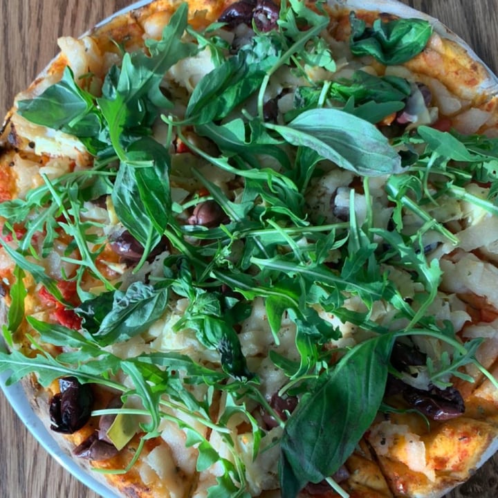 photo of Doppio Zero Vegitaranean Pizza shared by @skyecomley on  01 Mar 2021 - review