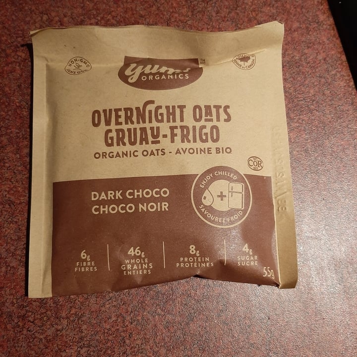 photo of yumi organics Dark Choco Overnight Oats shared by @alix04 on  02 Dec 2020 - review