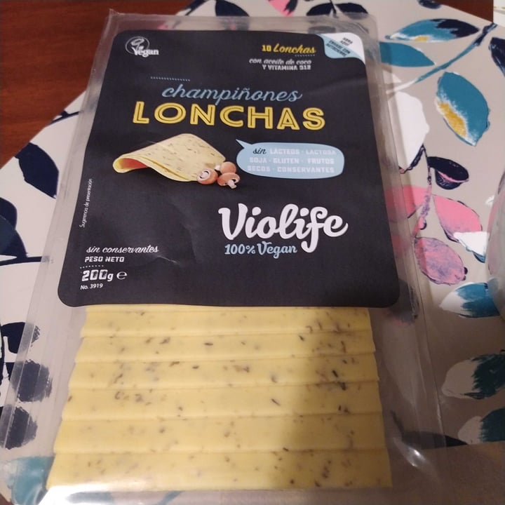 photo of Violife Lonchas Champiñones shared by @h3lena on  22 Sep 2021 - review