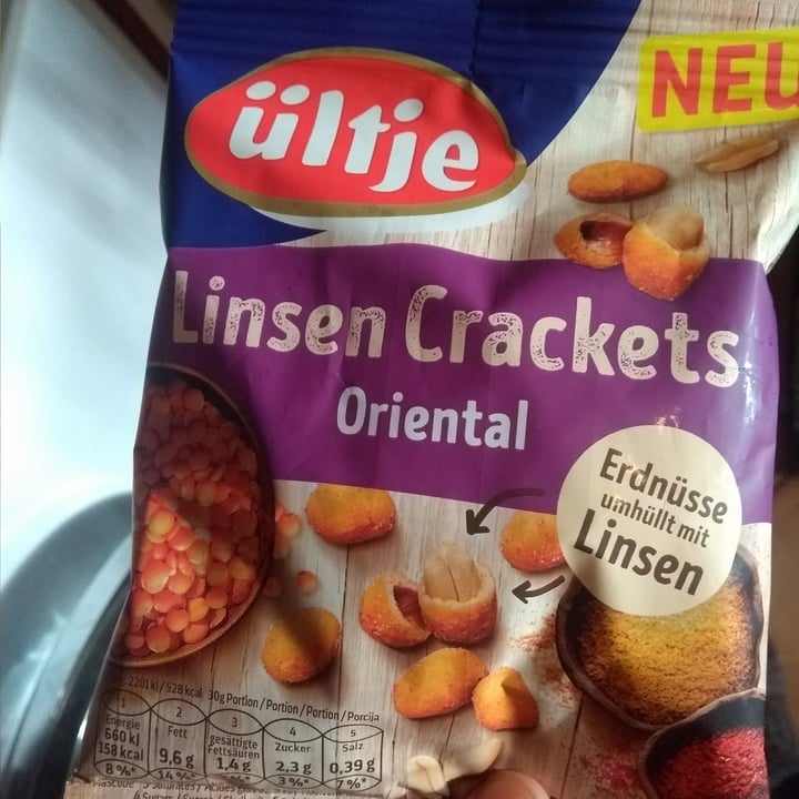 photo of Ültje Linsen Crackets oriental shared by @lunavegan on  28 Feb 2022 - review
