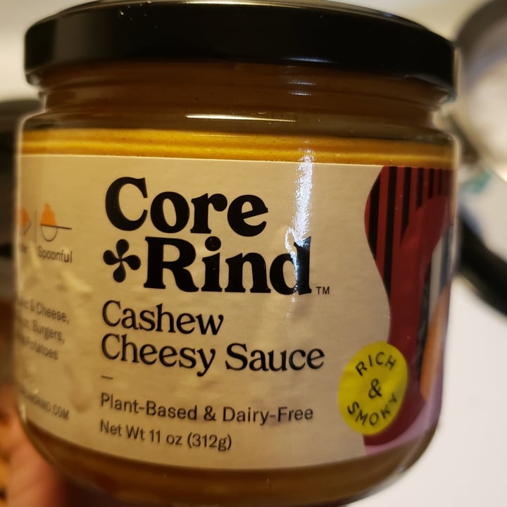 photo of Core & Rind Cashew Cheesy Sauce - Rich & Smoky shared by @samwisesamgee on  10 Dec 2021 - review