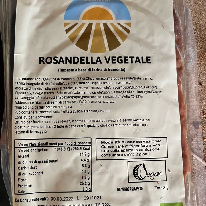 photo of bioenergy Rosandella shared by @marta81 on  09 Dec 2021 - review