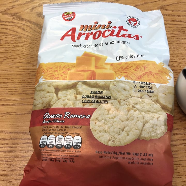 photo of Arrocitas Mini Arrocitas De Queso Romano shared by @beluve on  10 Apr 2021 - review