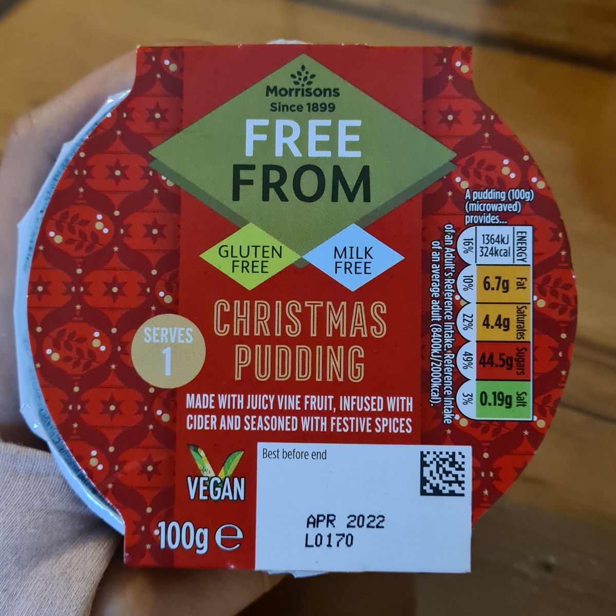 Morrisons Christmas pudding Reviews abillion