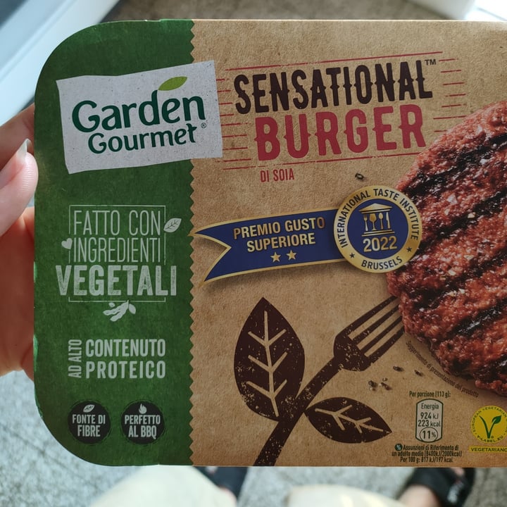 photo of Garden Gourmet Sensational Burger shared by @martinabecherucci on  21 May 2022 - review
