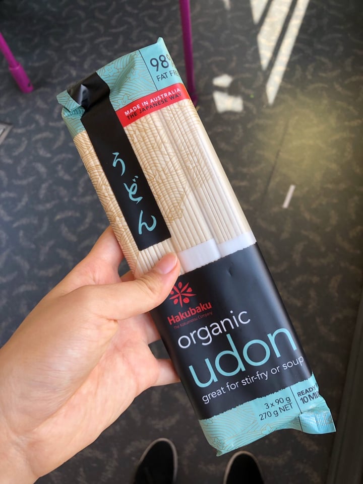 photo of Hakubaku Organic Udon shared by @consciouscookieee on  01 Mar 2019 - review