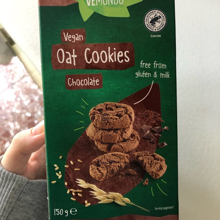 photo of Vemondo vegan oat cookies chocolate shared by @ghostino on  16 Apr 2022 - review