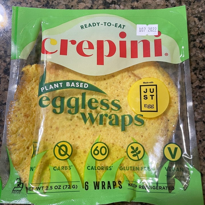 photo of Crepini Plant Based Eggless Wraps shared by @karenasp on  23 Nov 2022 - review
