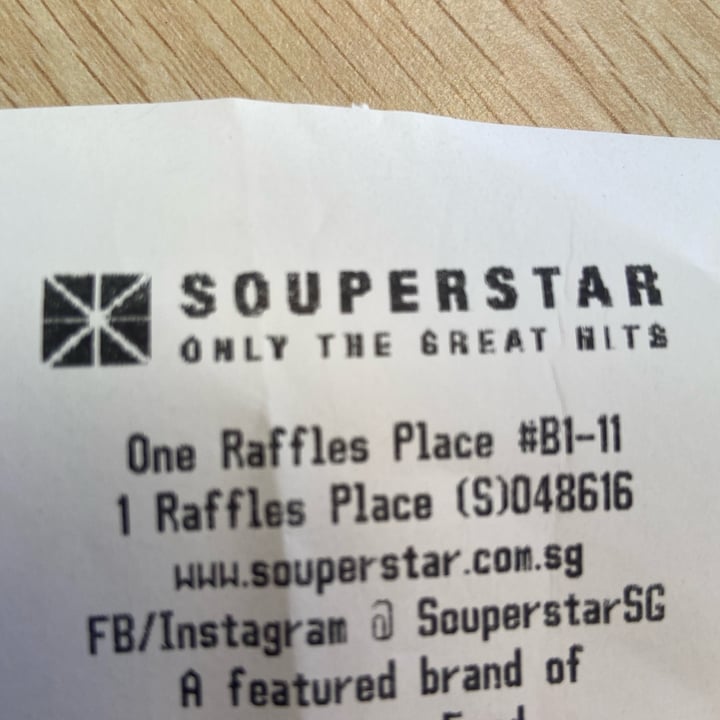 photo of Souperstar (One Raffles Place) Roast Veggie Salad shared by @jot on  09 Nov 2021 - review