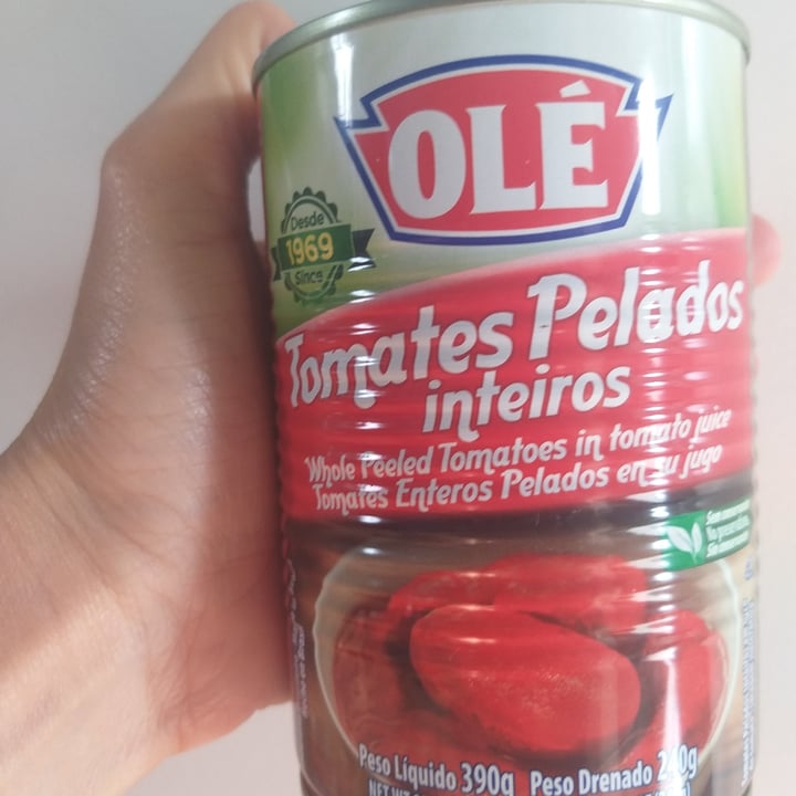 photo of Olé Tomates Pelados Inteiros shared by @danipinna on  29 Apr 2022 - review