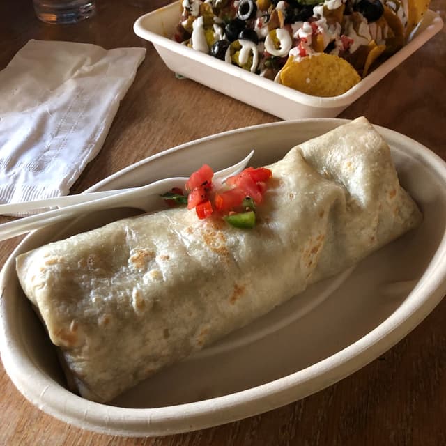 Photo of the dish “Bean and Rice Burrito”