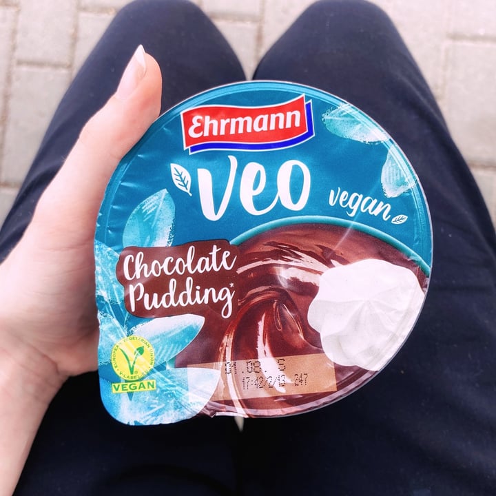 photo of Ehrmann Veo Vegan Chocolate Pudding shared by @melliedtd on  27 Jul 2021 - review