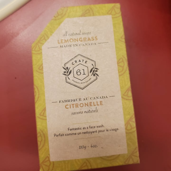 review photo of Crate 61 All Natural Handcrafted Vegan Soap shared by @magalinehemy on 20 Apr 2022 - review