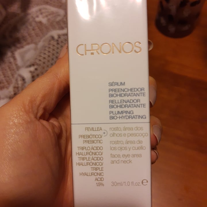 photo of Natura Chronos serum preenchedor hidratante shared by @deborazanini on  19 Aug 2022 - review