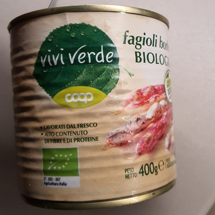 photo of Vivi Verde Coop Fagioli borlotti biologici shared by @flavio777 on  26 Mar 2022 - review