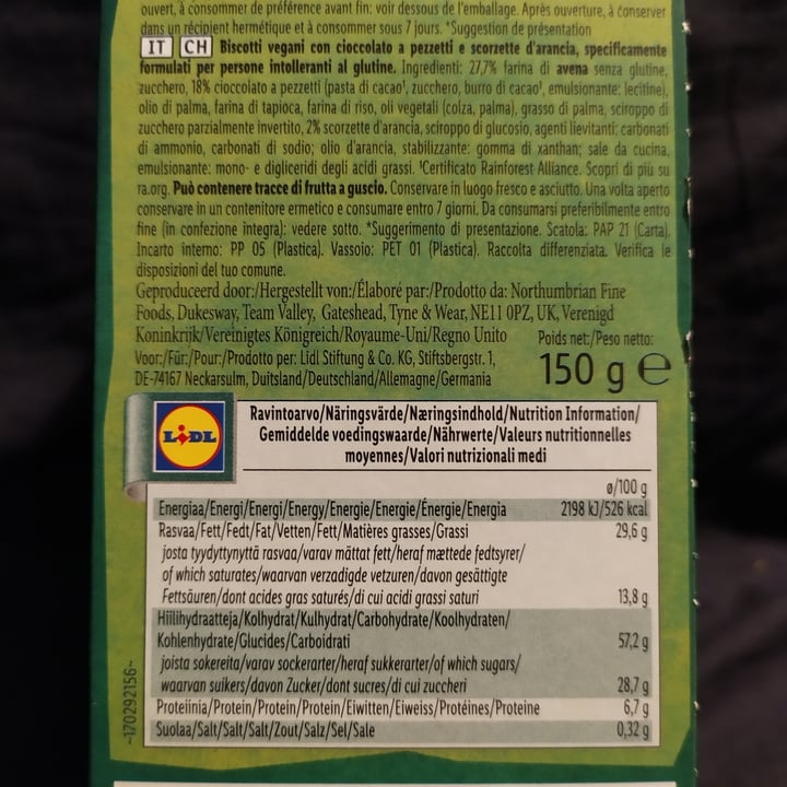 review photo of Vemondo Vegan Oat Cookies Choc Chunks And Orange shared by @greyalice on 20 Jun 2022 - review
