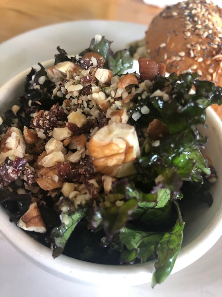 photo of Dulce Vegan Bakery & Cafe Kale Salad Side shared by @courtlynn on  10 Jan 2020 - review