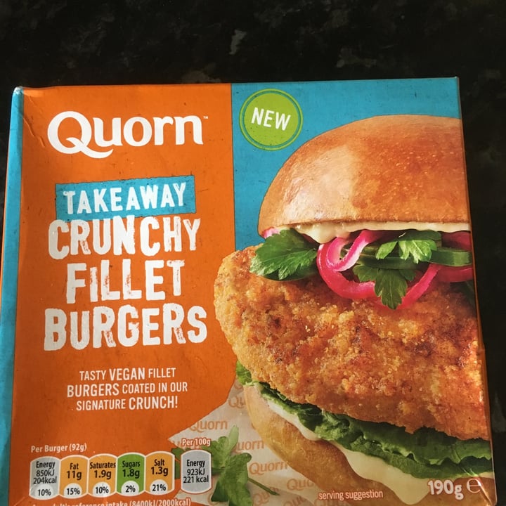Quorn Crunchy Fillet Burgers Review | abillion