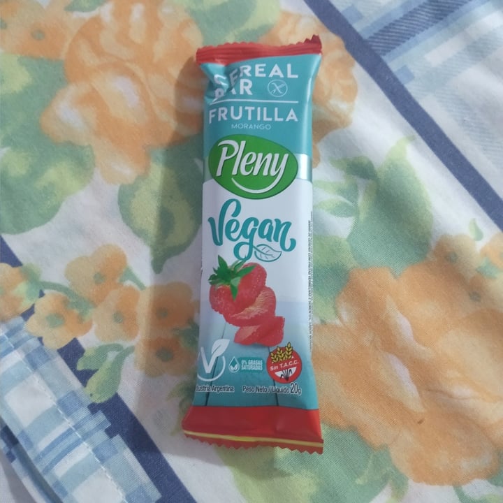 review photo of Pleny Cereal Bar De Frutilla shared by @belus on 07 Oct 2021 - review