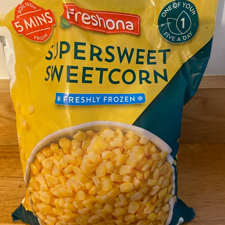 photo of Freshona supersweet sweetcorn shared by @hypnicol on  23 Oct 2022 - review