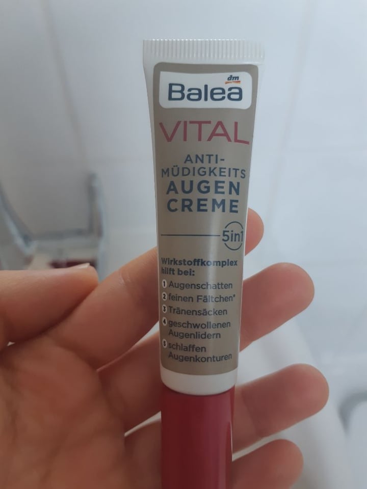 review photo of Balea Antimüdigkeits Augen Creme shared by @mokina360 on 24 Jan 2020 - review
