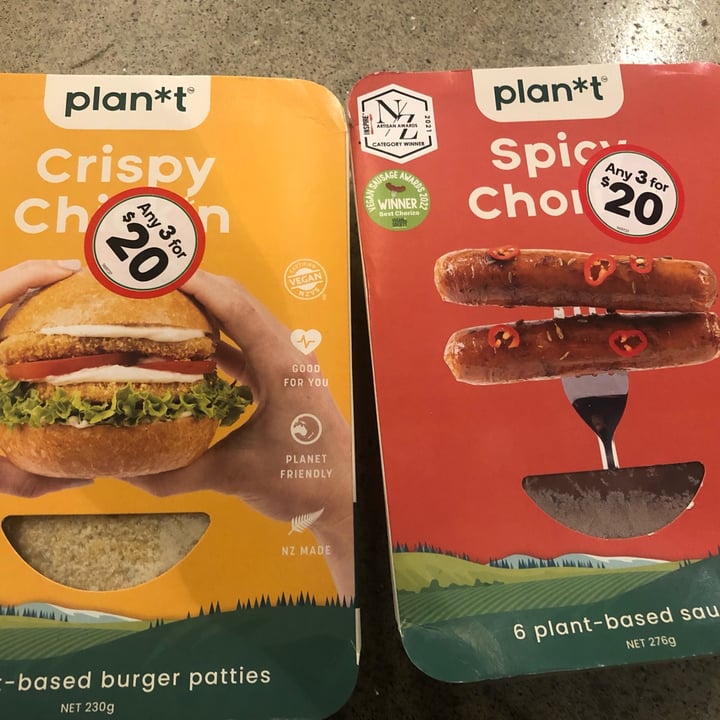 photo of plan*t food Crispy Chicken shared by @veganturi on  13 Oct 2022 - review