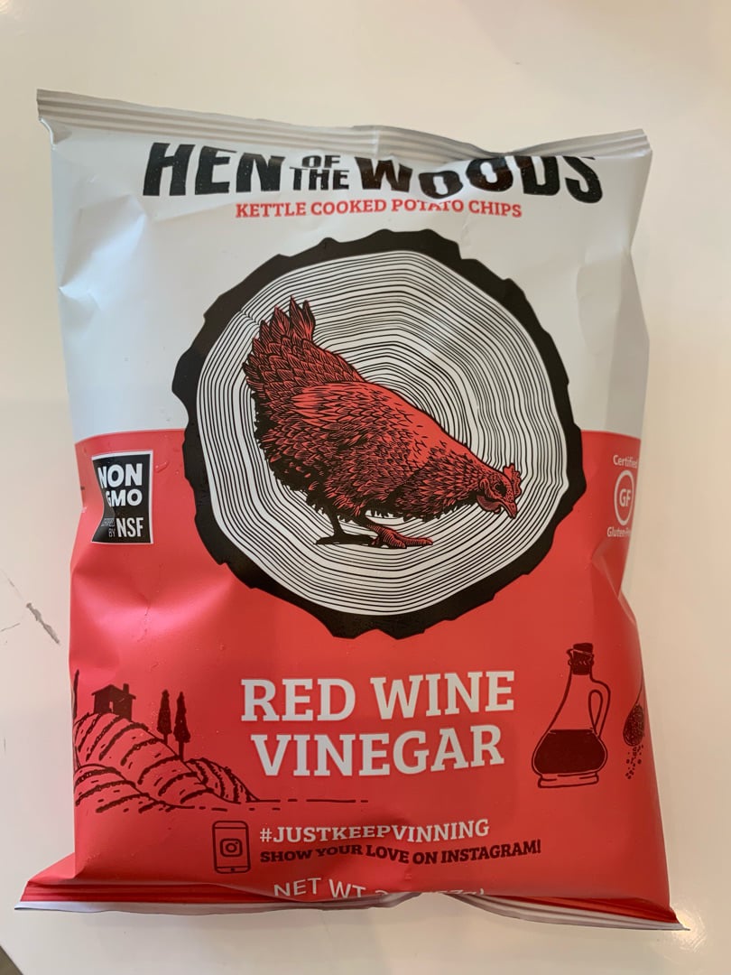 Recensioni su Red Wine Vinegar Kettle Cooked Potato Chips di Hen of the Woods abillion