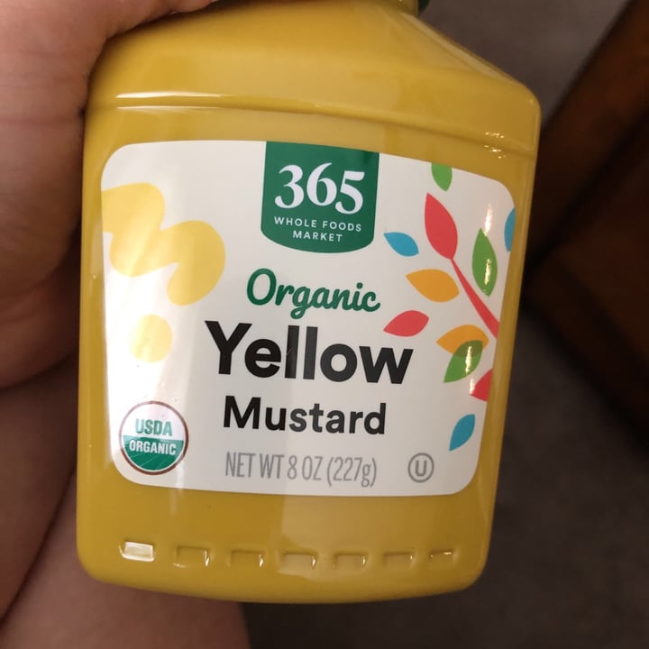 photo of 365 Whole Foods Market Organic Yellow Mustard shared by @allycat38 on  28 Aug 2021 - review